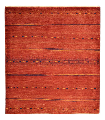 Alfombra Gabbeh - Persa Kashkuli cuadrado  - 112 x 102 cm - multicolor