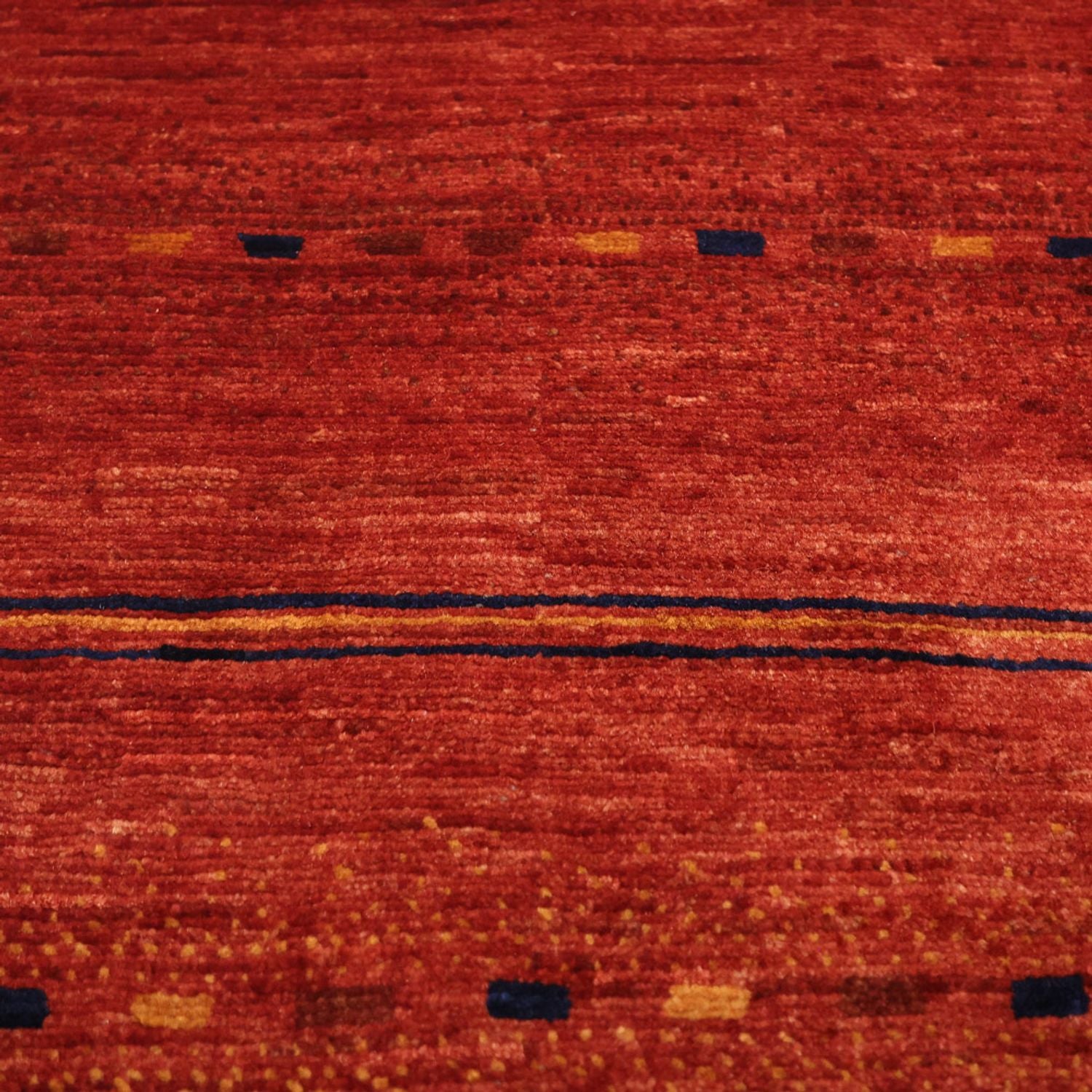 Alfombra Gabbeh - Persa Kashkuli cuadrado  - 112 x 102 cm - multicolor