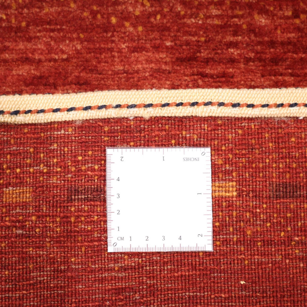 Alfombra Gabbeh - Persa Kashkuli cuadrado  - 112 x 102 cm - multicolor