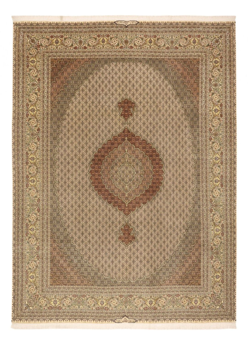 Alfombra Persa - Tabriz - Real - Real - 336 x 252 cm - taupe