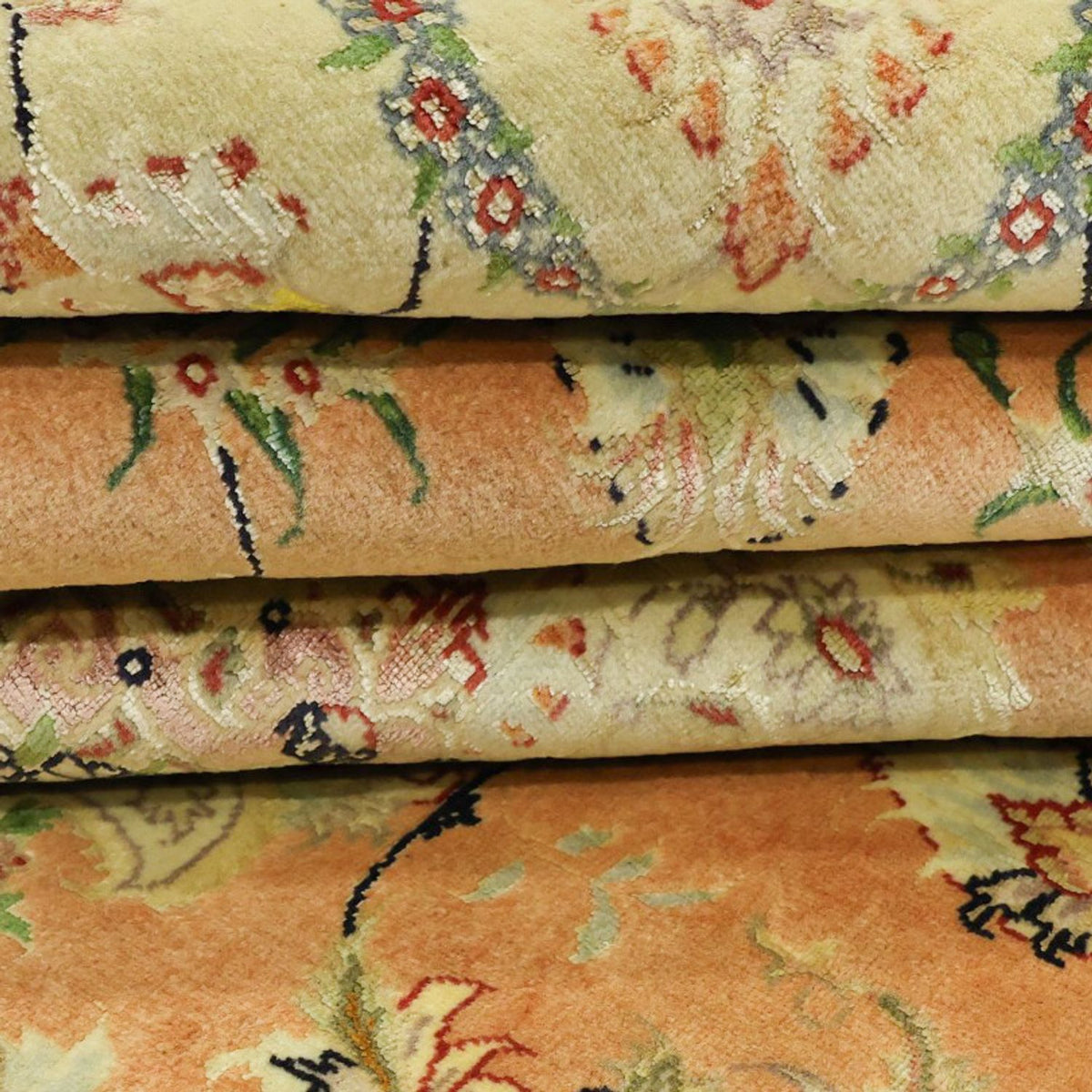 Alfombra Persa - Tabriz - Real - Real - 188 x 153 cm - arena