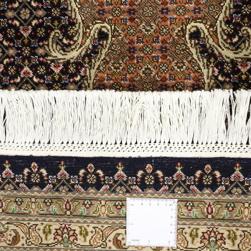 Alfombra Persa - Tabriz - Real - Real - 354 x 248 cm - marrón oscuro
