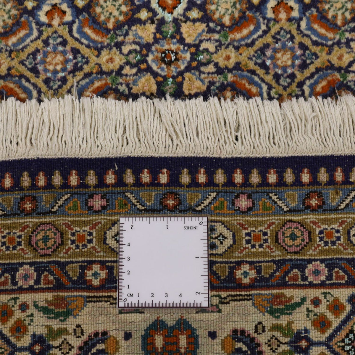 Alfombra persa - Clásica - 146 x 99 cm - verde oscuro