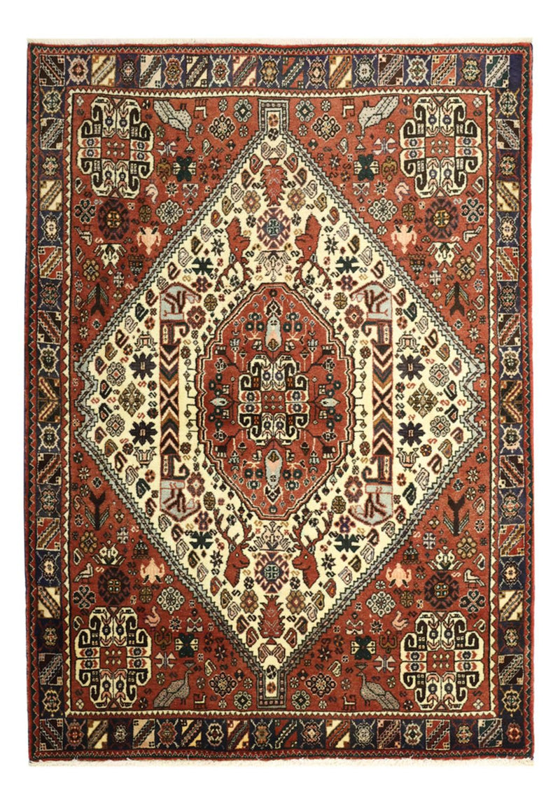 Alfombra persa - Nómada - 156 x 106 cm - multicolor