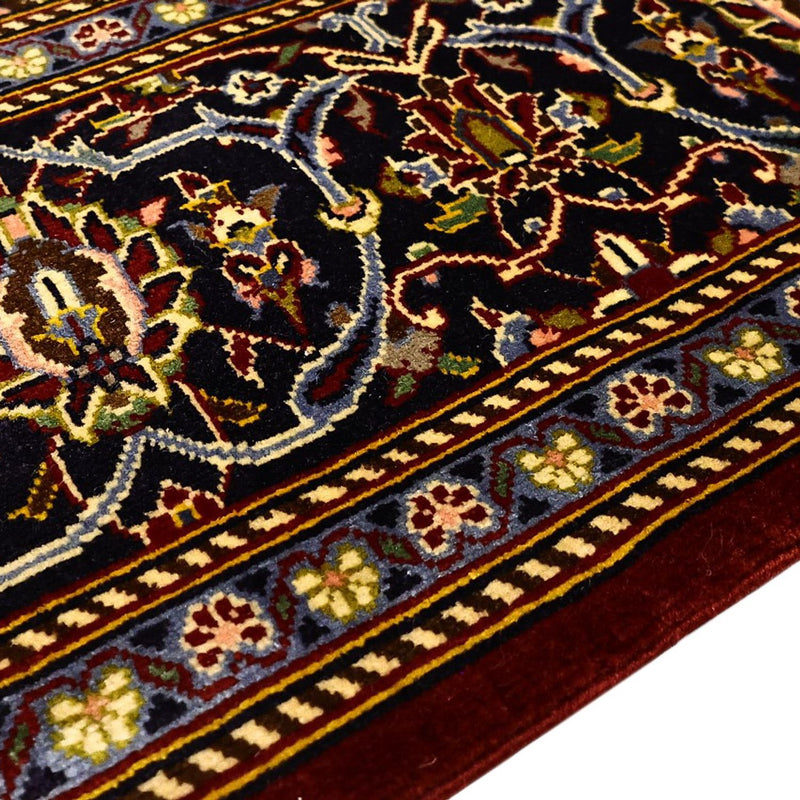 Alfombra persa - Keshan - 222 x 144 cm - rojo