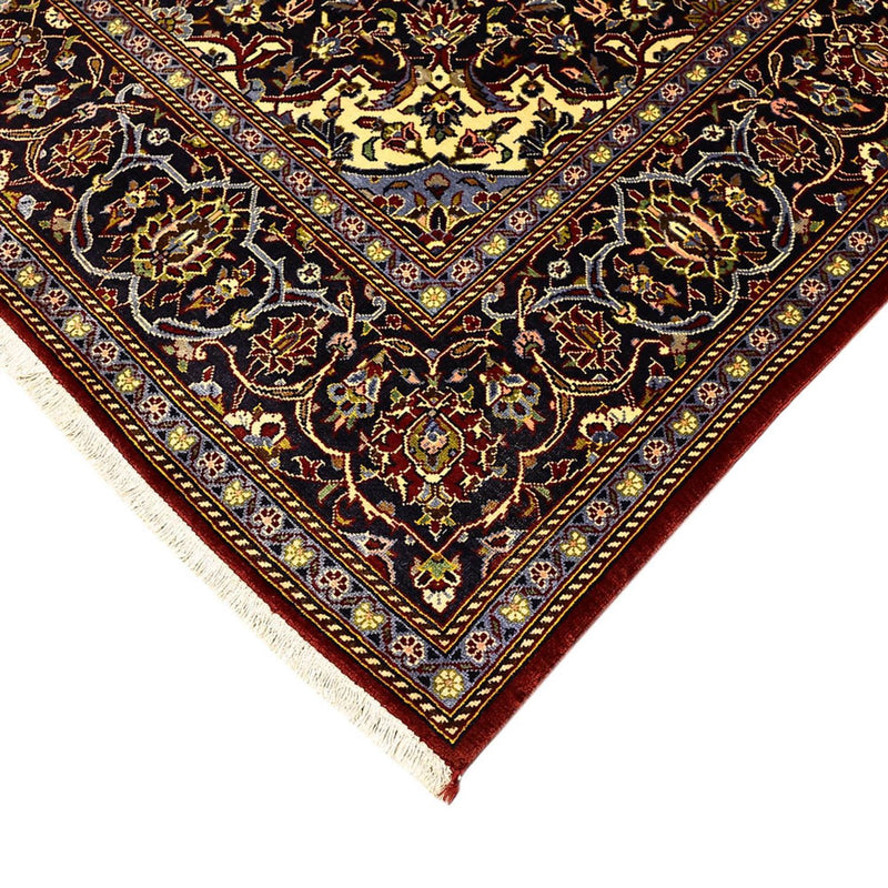 Alfombra persa - Keshan - 222 x 144 cm - rojo