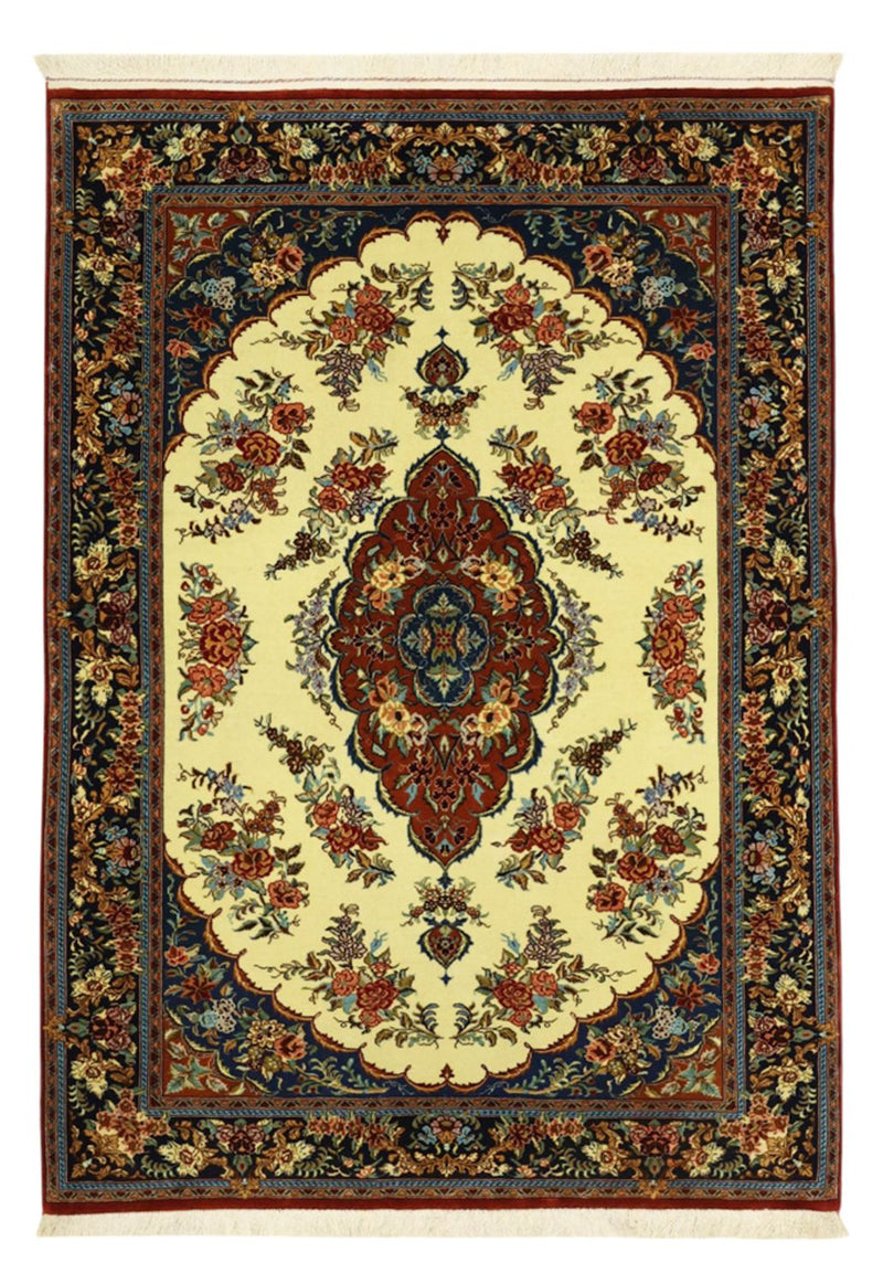 Alfombra persa - Clásica - 146 x 105 cm - crema