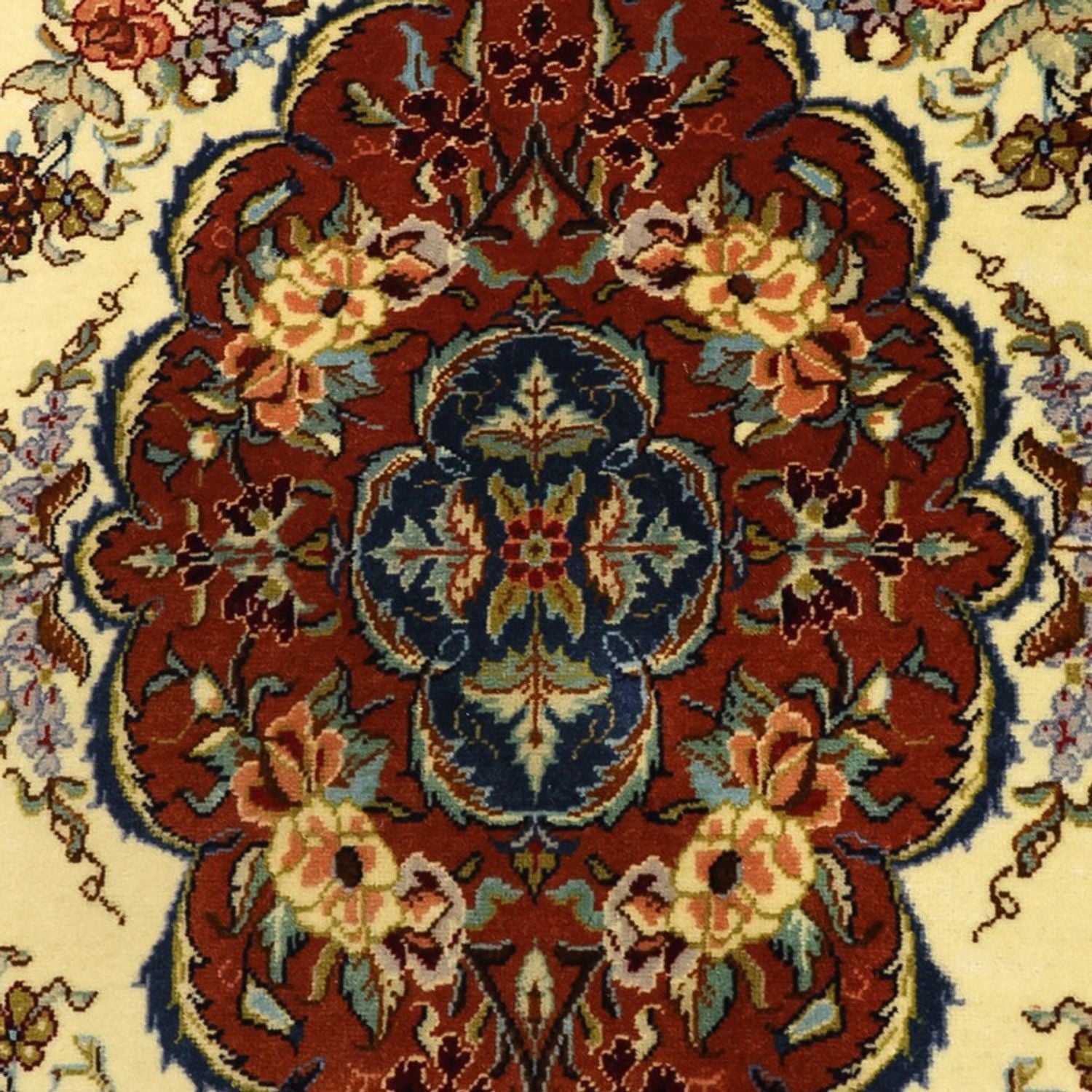 Alfombra persa - Clásica - 146 x 105 cm - crema