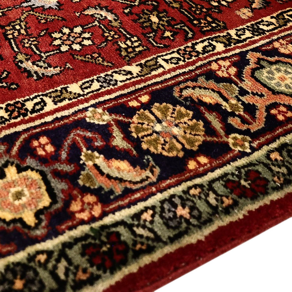 Alfombra persa - Bidjar - 217 x 144 cm - rojo