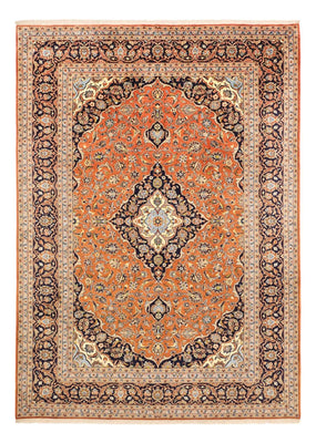 Alfombra persa - Keshan - 347 x 251 cm - rojo claro
