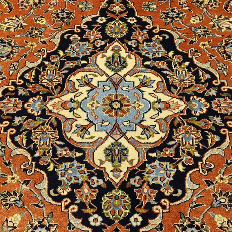 Alfombra persa - Keshan - 347 x 251 cm - rojo claro