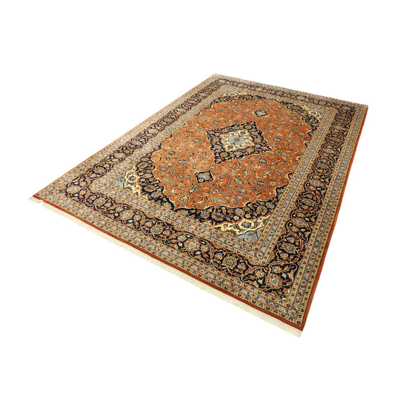 Alfombra persa - Keshan - 347 x 251 cm - rojo claro