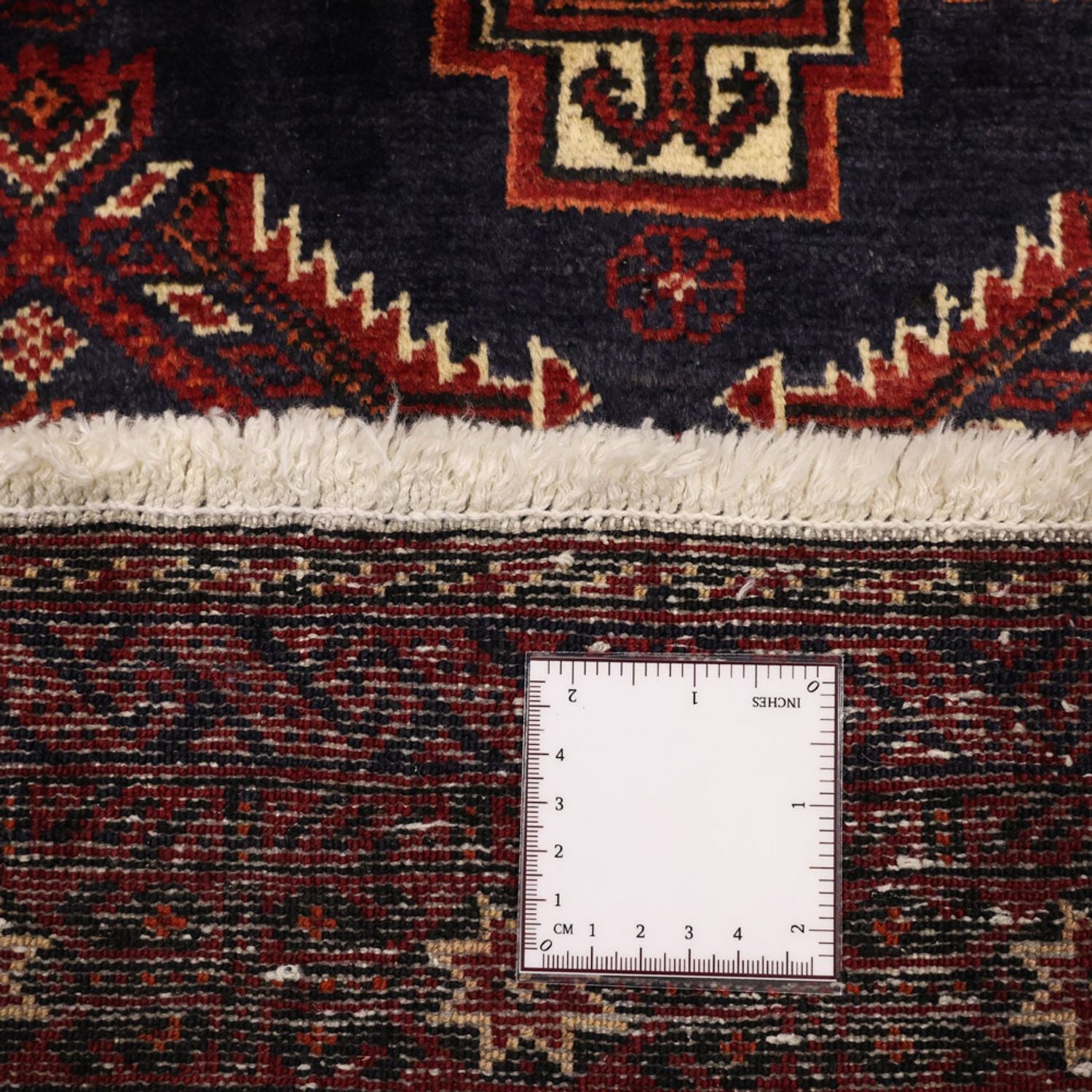 Alfombra Belutsch - 192 x 105 cm - rojo oscuro