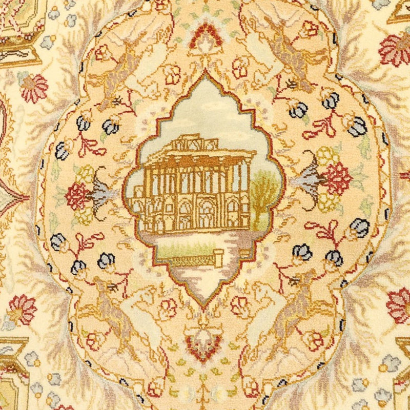 Alfombra Persa - Tabriz - Real - Real - 160 x 102 cm - arena