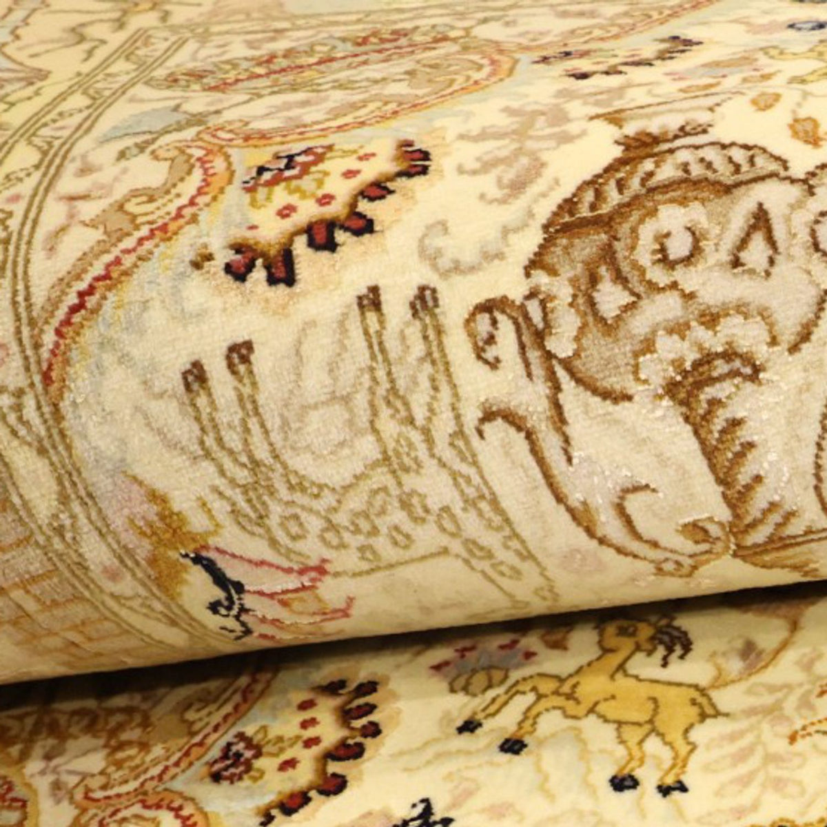 Alfombra Persa - Tabriz - Real - Real - 160 x 102 cm - arena