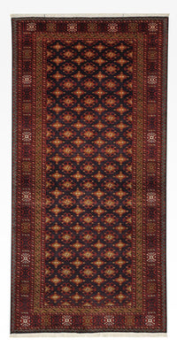 Alfombra de pasillo Alfombra Belutsch - 220 x 108 cm - marrón oscuro