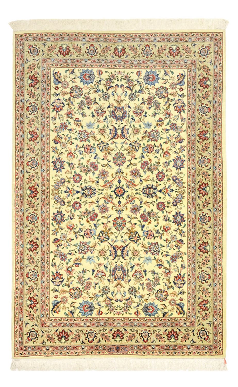 Alfombra Persa - Isfahan - Prima - 153 x 100 cm - beige