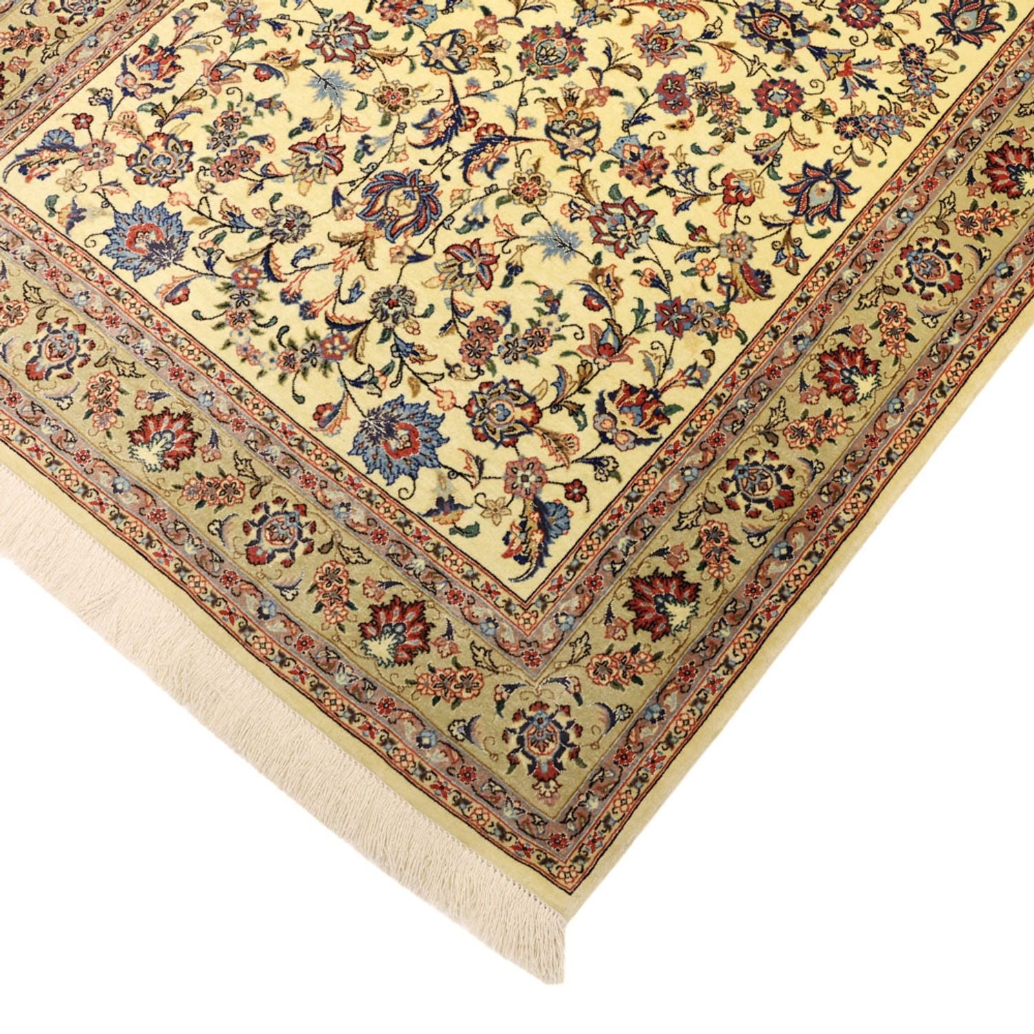 Alfombra Persa - Isfahan - Prima - 153 x 100 cm - beige