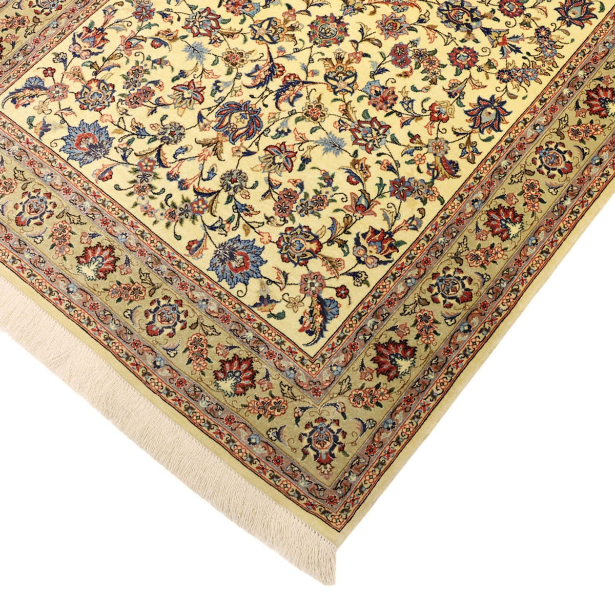 Alfombra Persa - Isfahan - Prima - 153 x 100 cm - beige