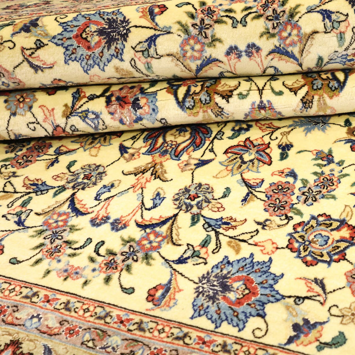 Alfombra Persa - Isfahan - Prima - 153 x 100 cm - beige