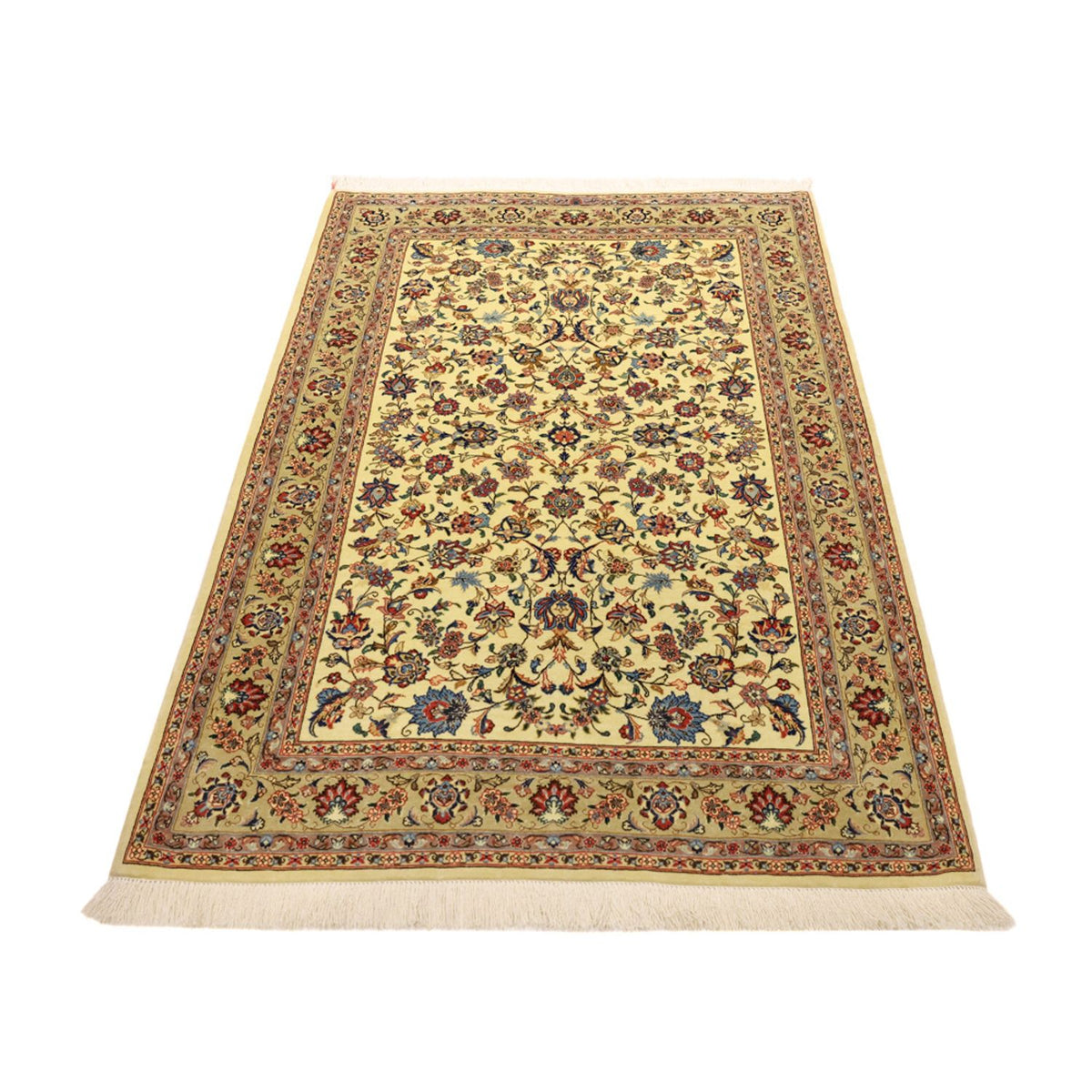 Alfombra Persa - Isfahan - Prima - 153 x 100 cm - beige