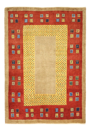 Alfombra Gabbeh - Loribaft Persa - 158 x 108 cm - multicolor