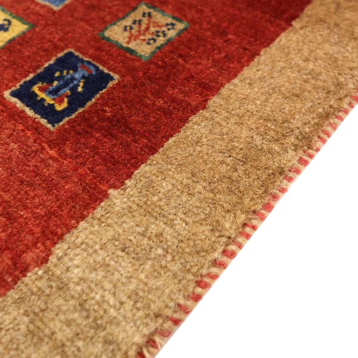 Loribaft Alfombra 108x158cm - Perserteppich Wollteppich
