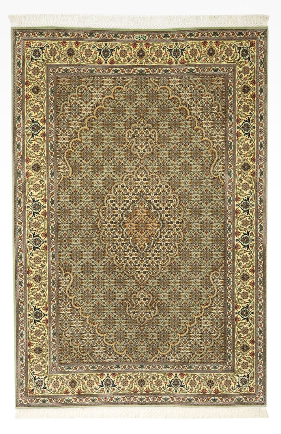Alfombra Persa - Tabriz - Real - 150 x 101 cm - arena