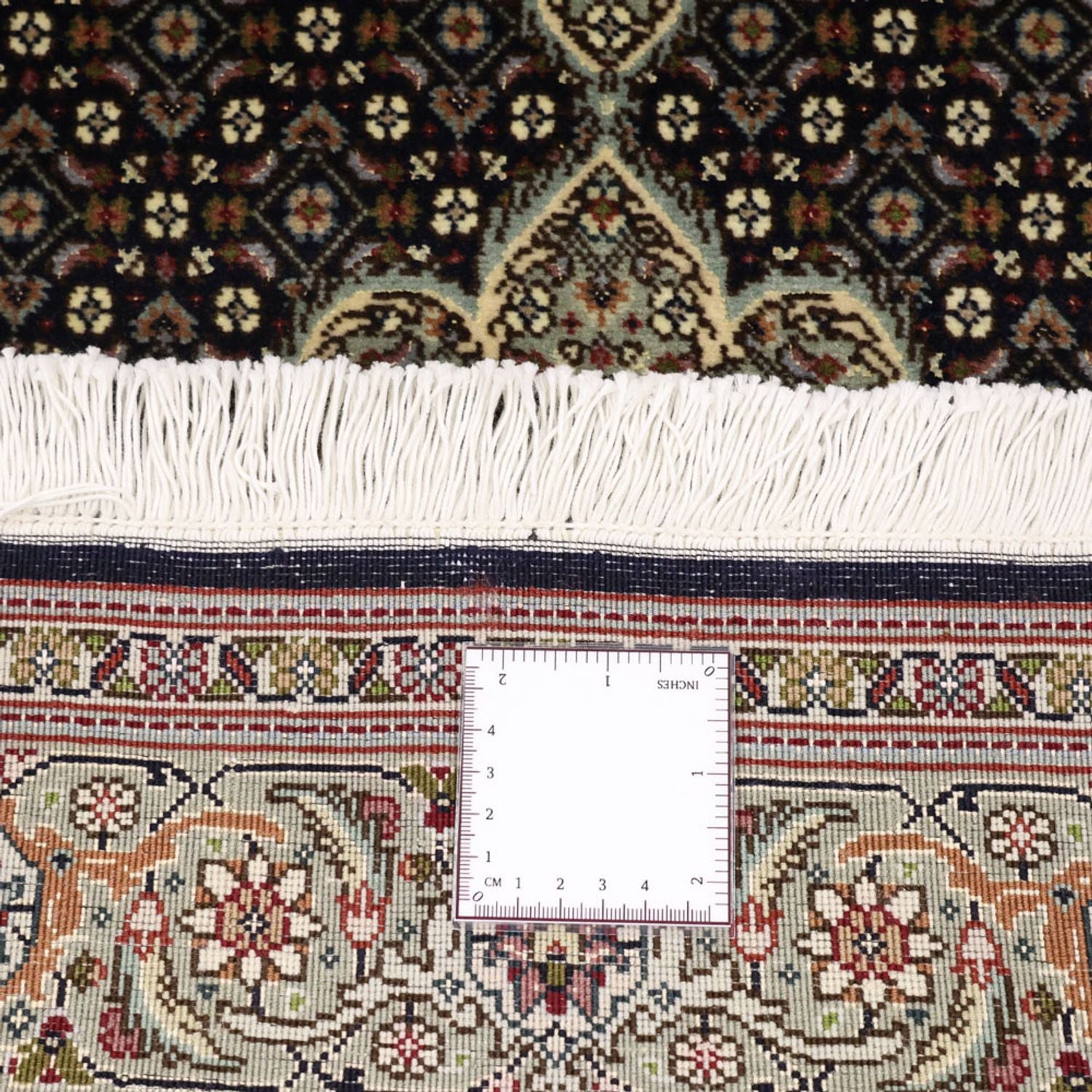 Alfombra Persa - Tabriz - Real - 147 x 100 cm - beige oscuro