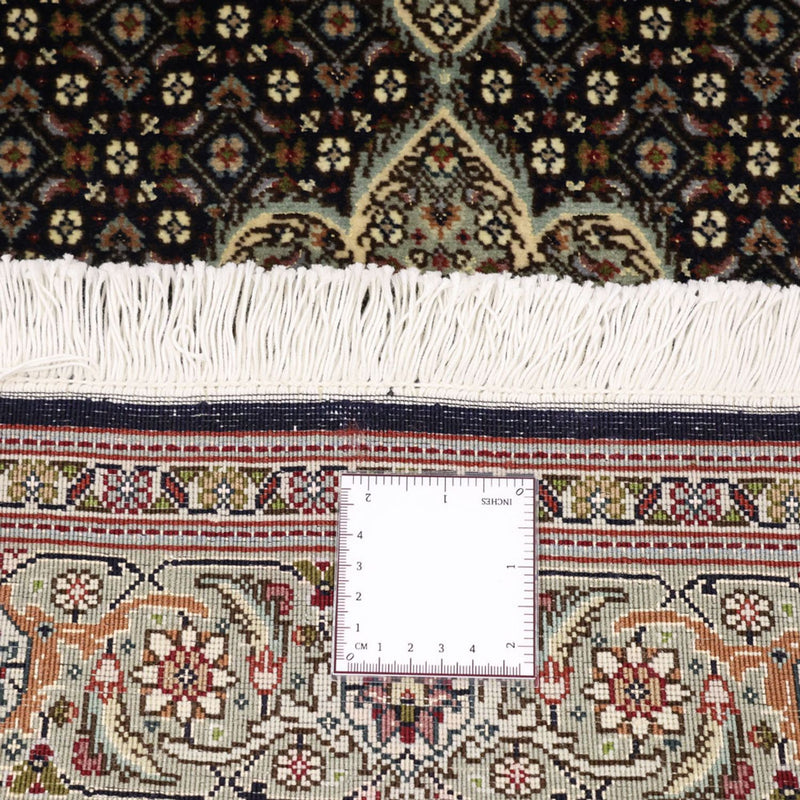 Alfombra Persa - Tabriz - Real - 147 x 100 cm - beige oscuro