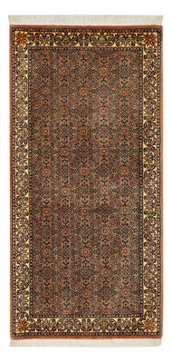 Alfombra persa - Bidjar - 144 x 71 cm - beige oscuro