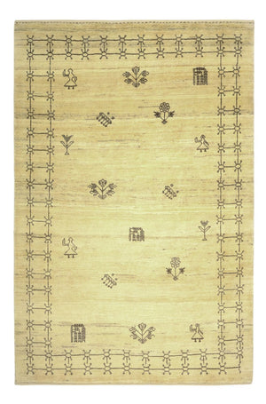 Alfombra Gabbeh - Persa Kashkuli - 150 x 101 cm - beige