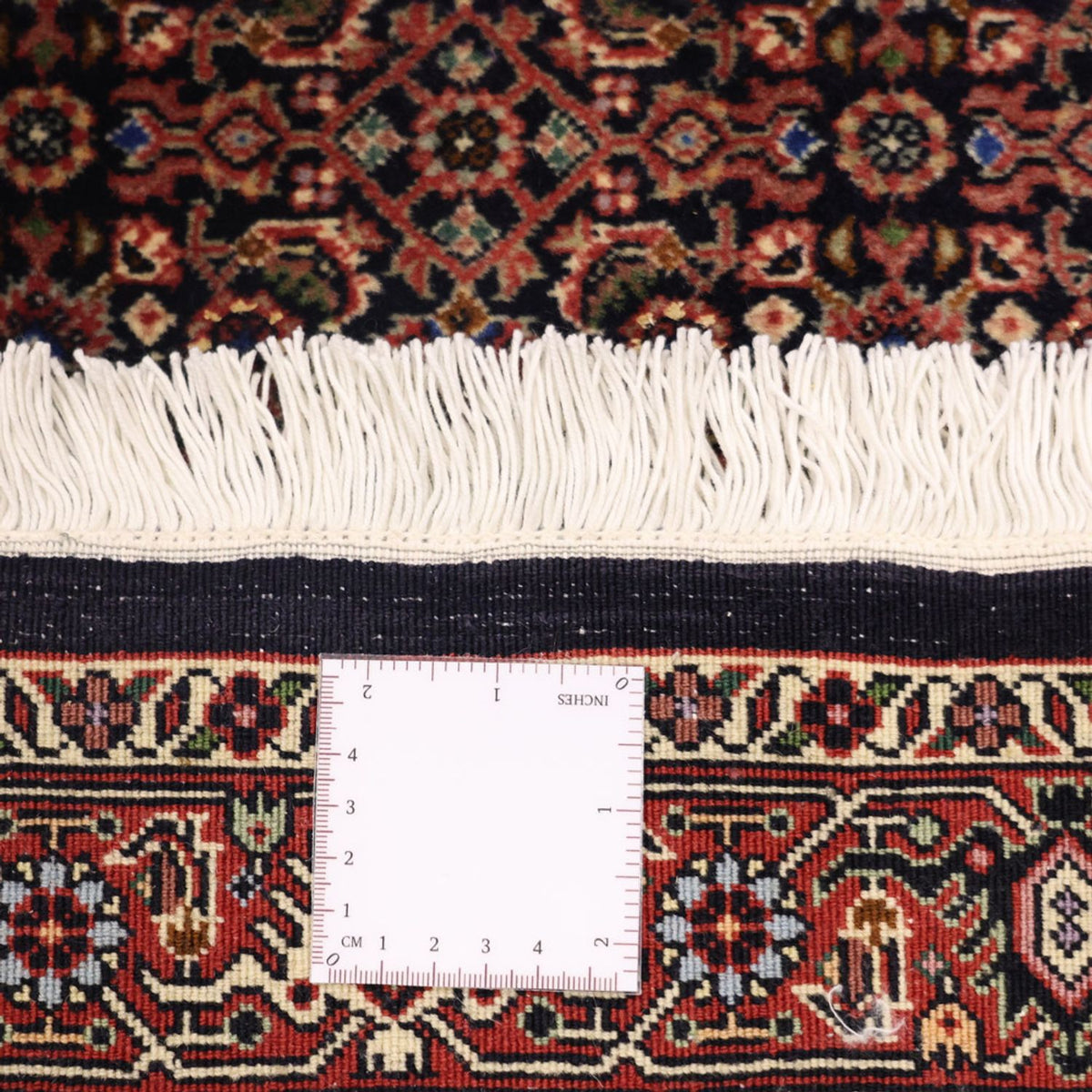 Alfombra persa - Bidjar - 146 x 90 cm - beige oscuro