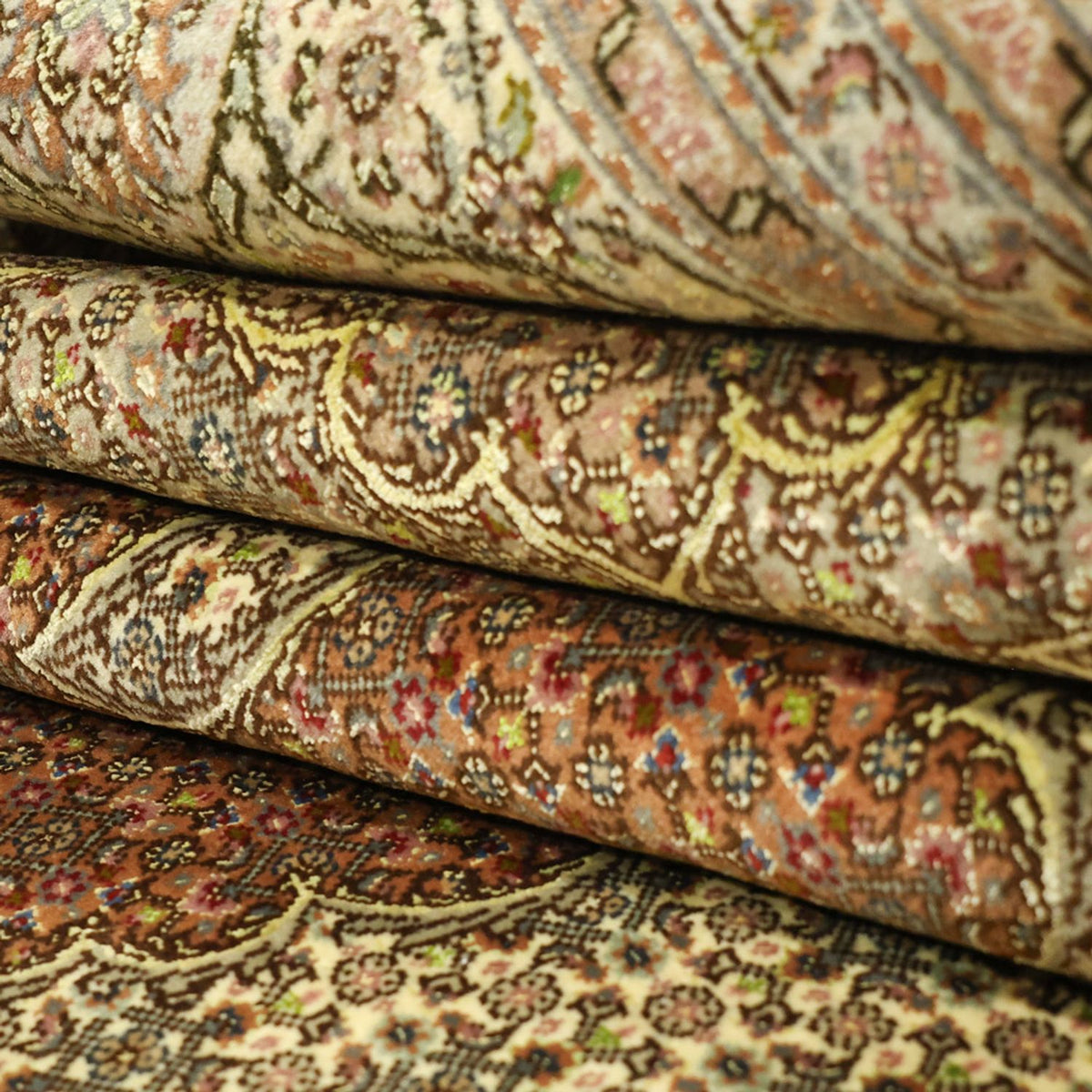 Alfombra persa - Tabriz - 300 x 201 cm - beige claro