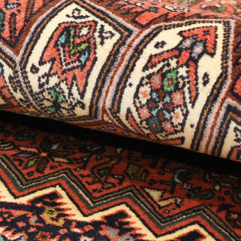 Alfombra persa - Nómada - 156 x 103 cm - terracota