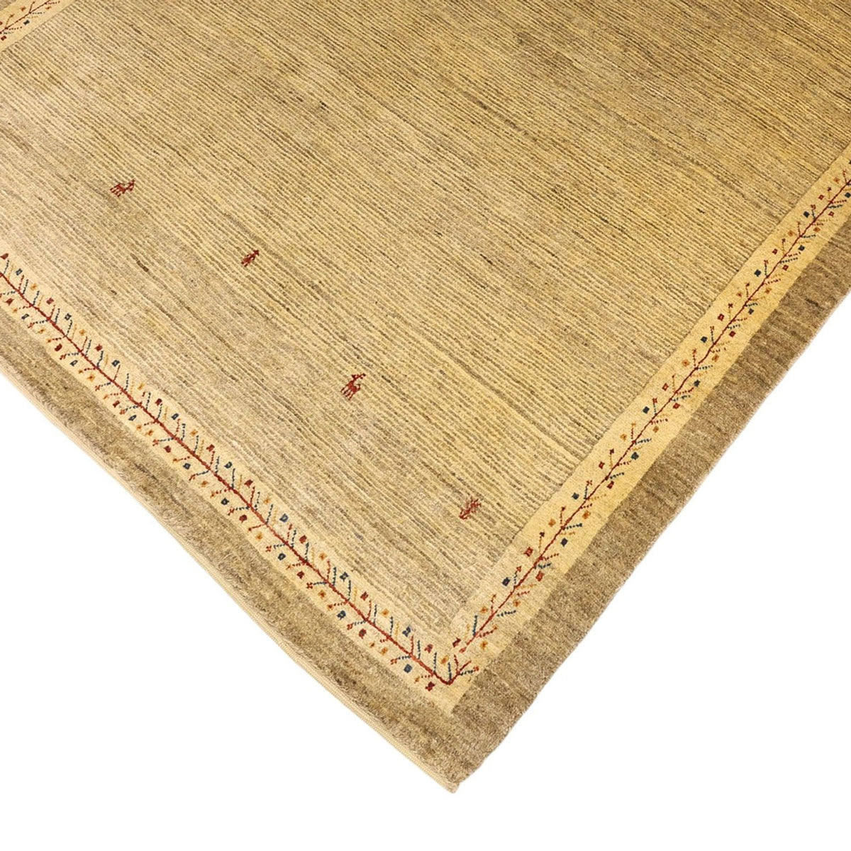 Alfombra Gabbeh - Persa Kashkuli - 158 x 112 cm - beige