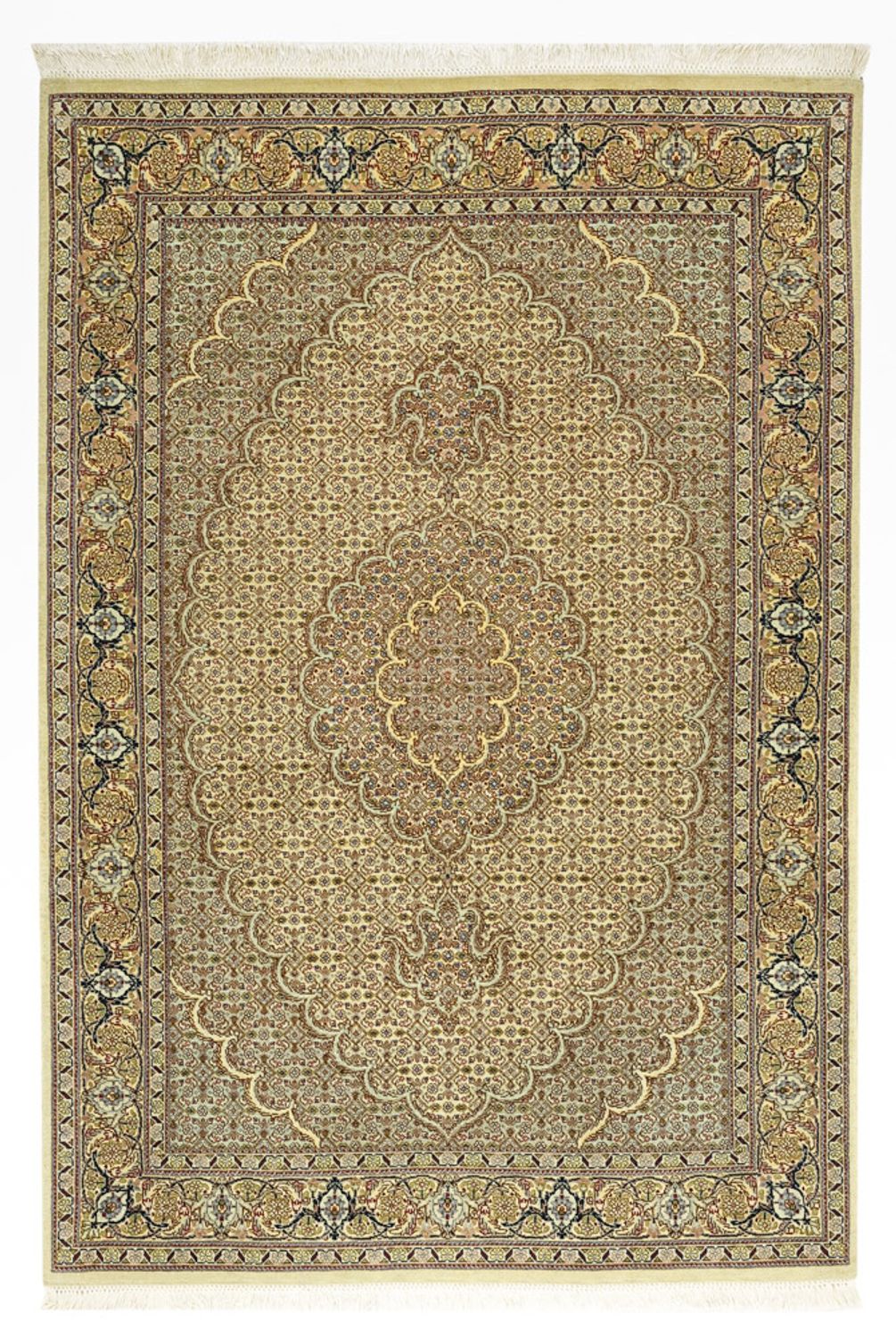 Alfombra persa - Tabriz - 148 x 102 cm - arena