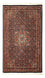 Alfombra persa - Bidjar - 131 x 79 cm - rojo oscuro