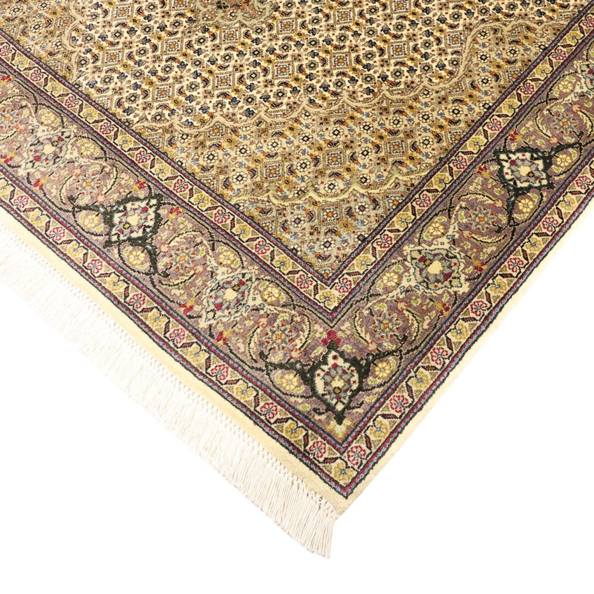 Alfombra Persa - Tabriz - Real - 152 x 101 cm - arena