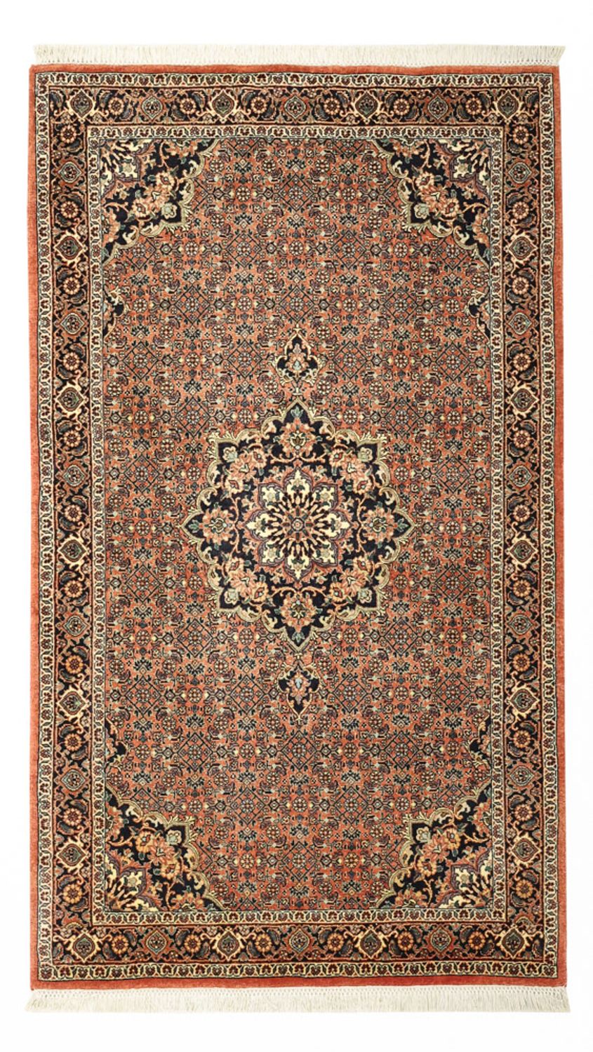 Alfombra persa - Bidjar - 151 x 87 cm - beige oscuro