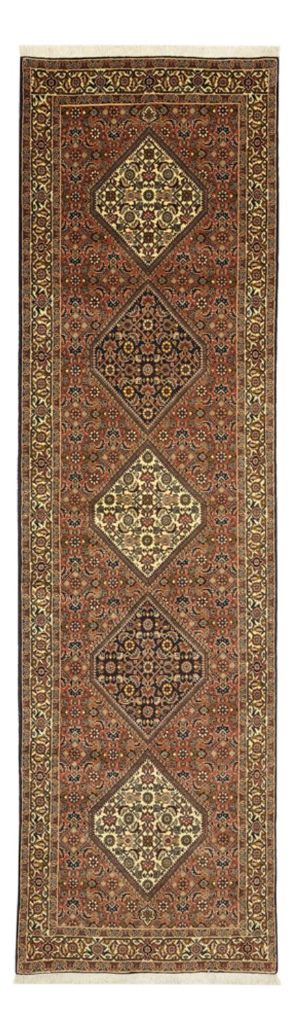 Alfombra de pasillo Alfombra persa - Bidjar - 297 x 82 cm - terracota