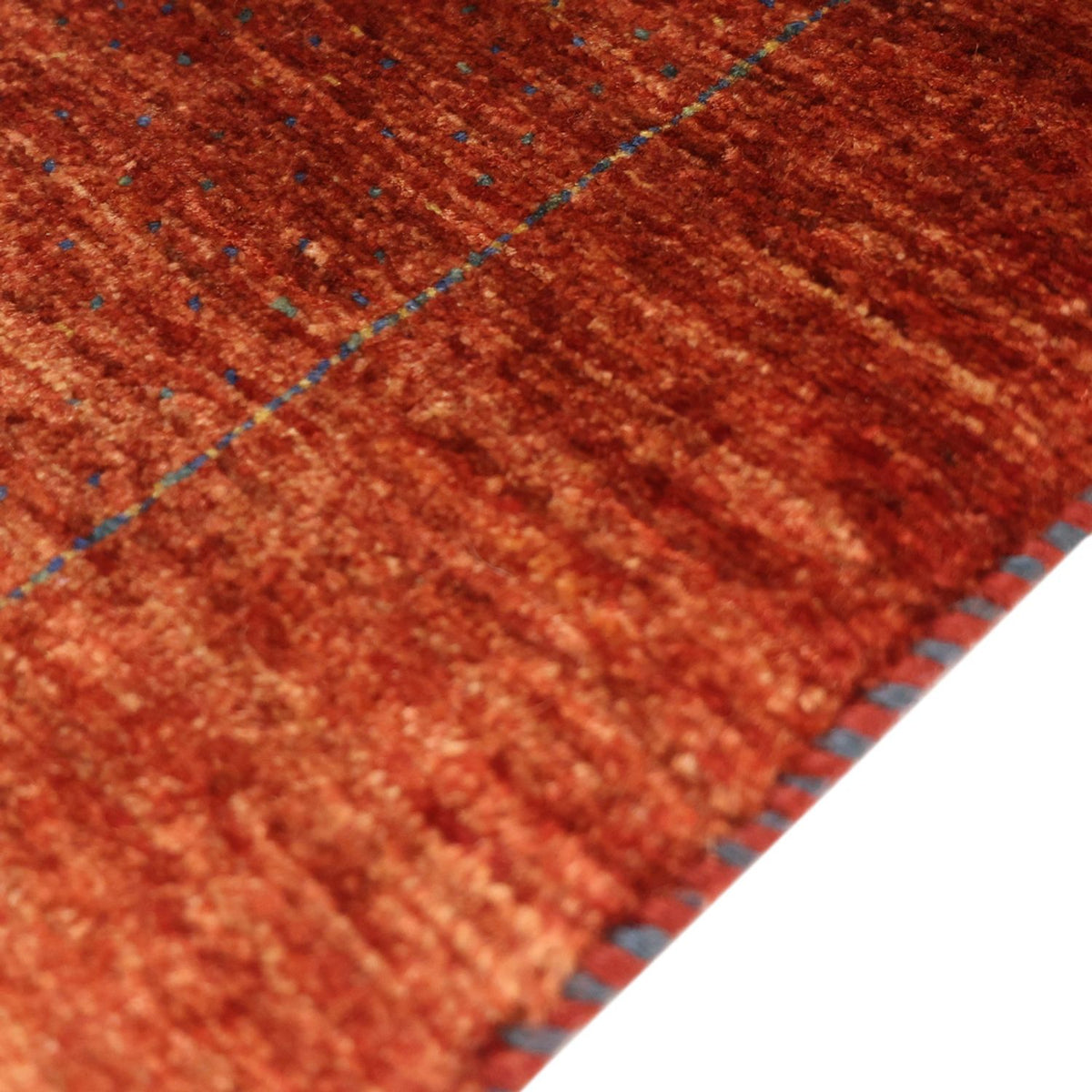 Alfombra Gabbeh - Persa Kashkuli - 122 x 79 cm - rojo oscuro