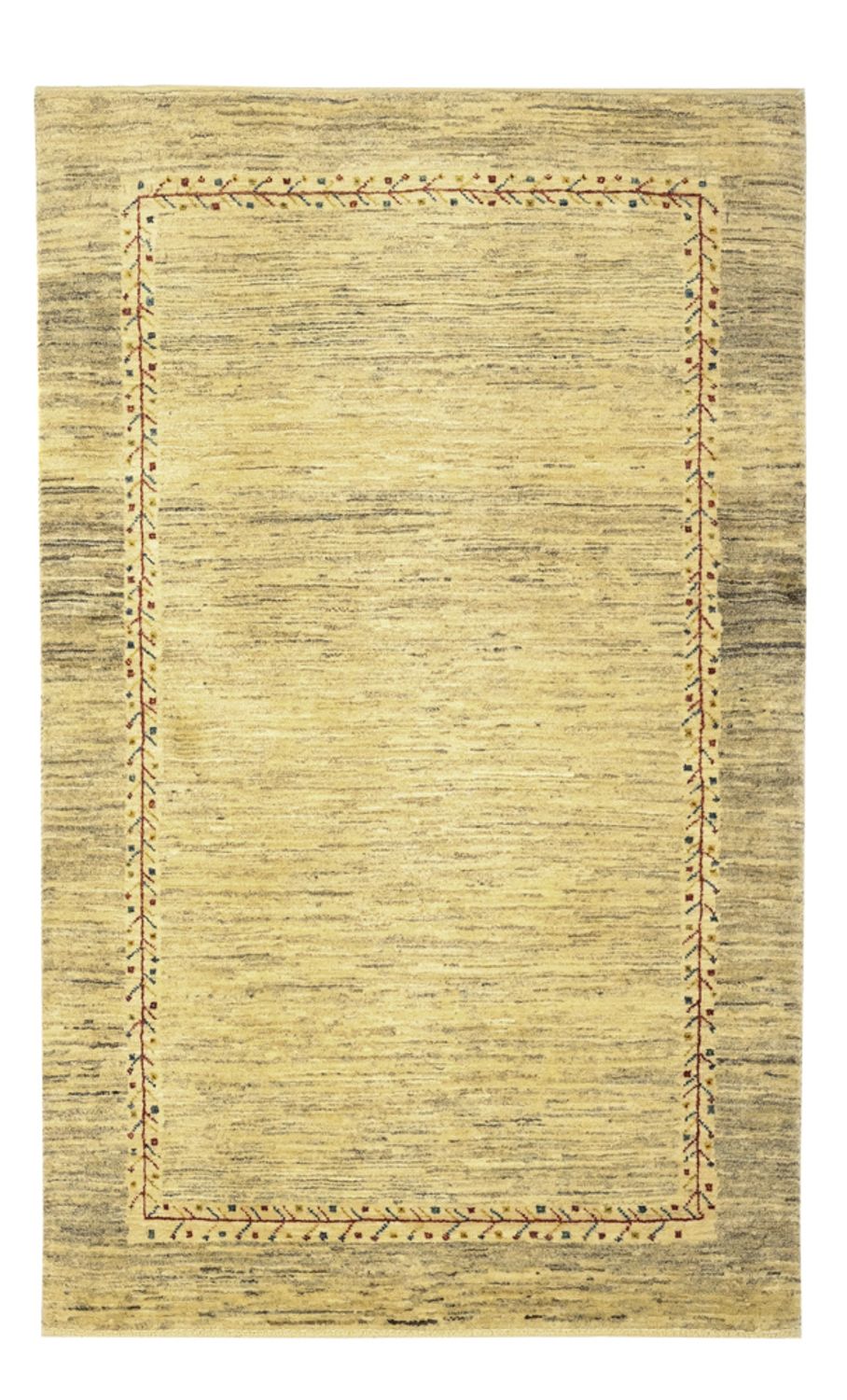 Alfombra Gabbeh - Persa Kashkuli - 130 x 81 cm - arena