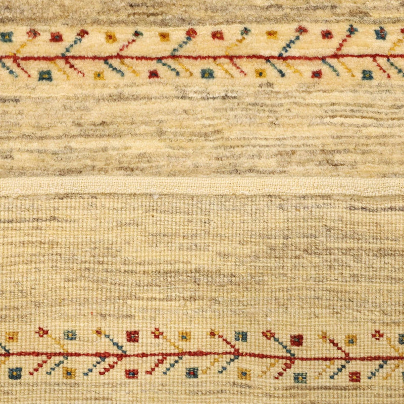Alfombra Gabbeh - Persa Kashkuli - 130 x 81 cm - arena