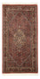 Alfombra persa - Bidjar - 136 x 70 cm - rojo oscuro