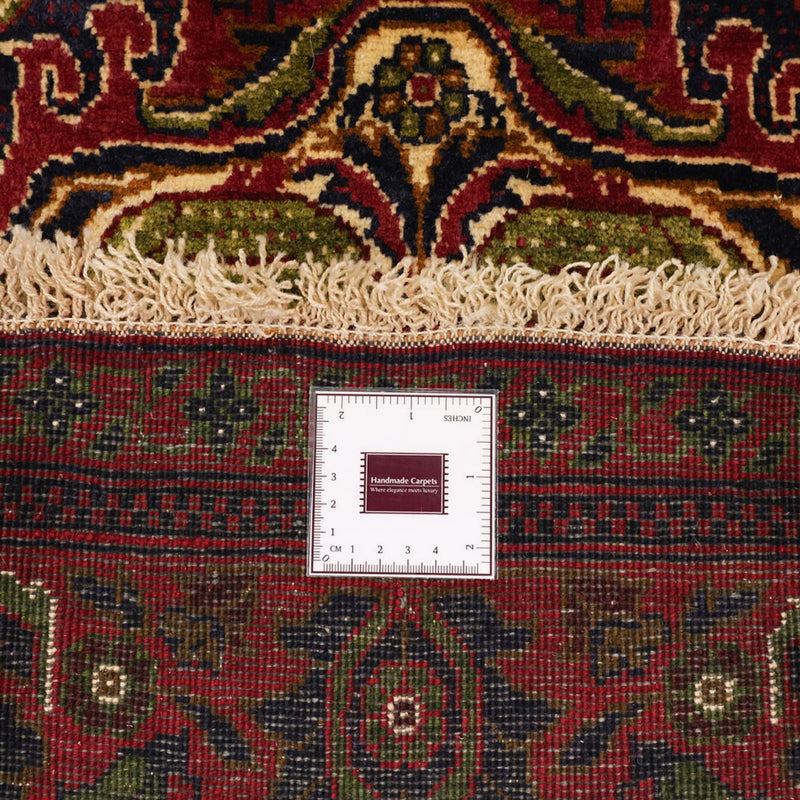 Alfombra de pasillo Alfombra Belutsch - 223 x 128 cm - rojo oscuro