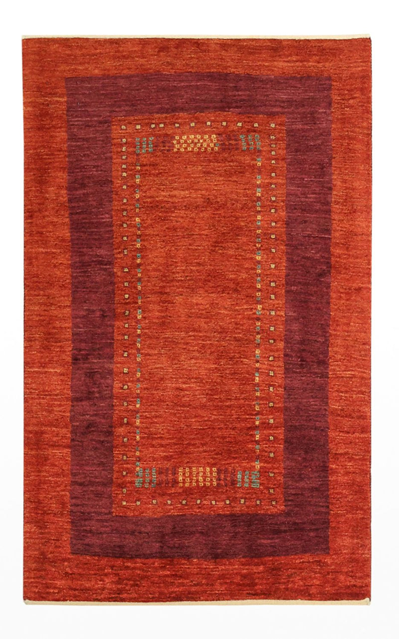 Alfombra Gabbeh - Loribaft Persa - 128 x 78 cm - multicolor