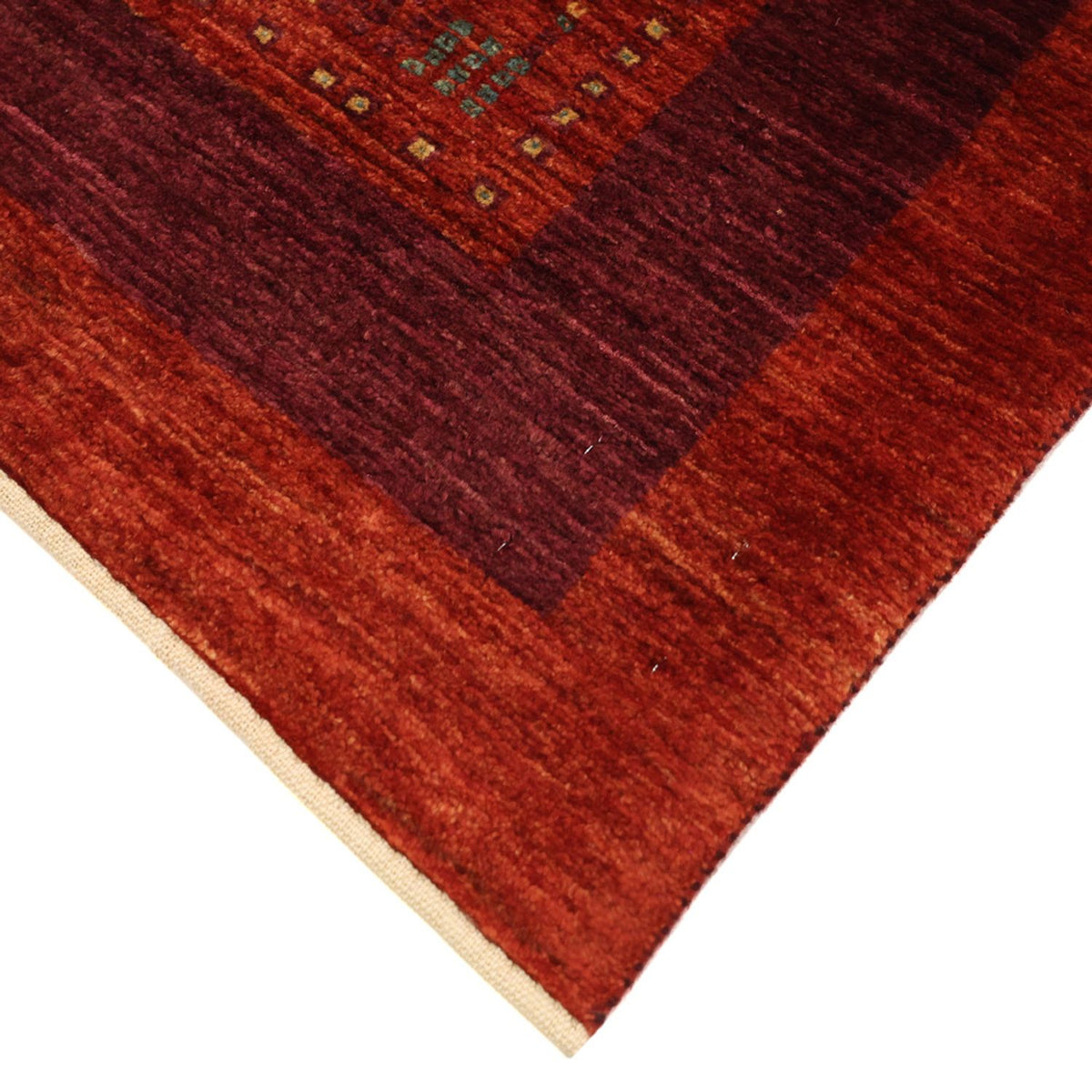 Alfombra Gabbeh - Loribaft Persa - 128 x 78 cm - multicolor