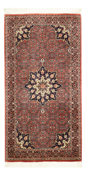 Alfombra persa - Bidjar - 135 x 71 cm - óxido