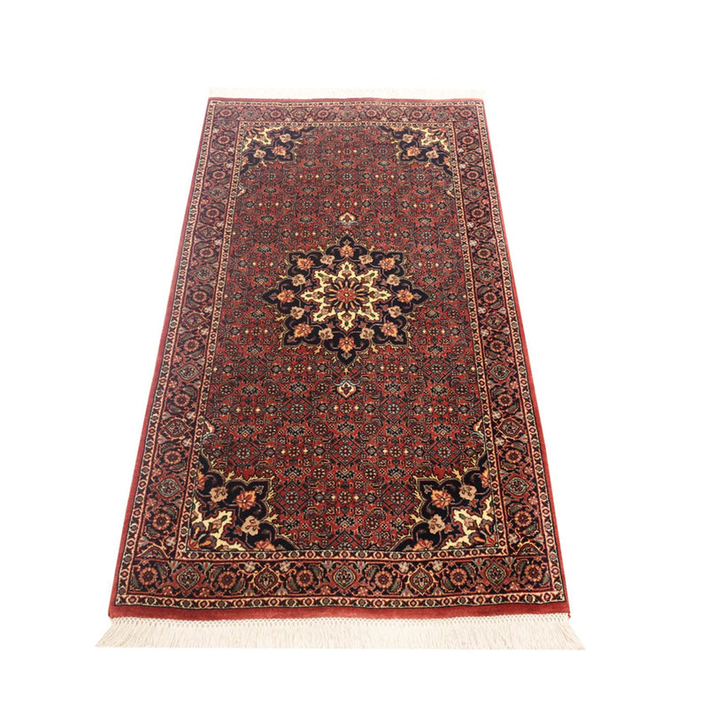 Alfombra persa - Bidjar - 135 x 71 cm - óxido